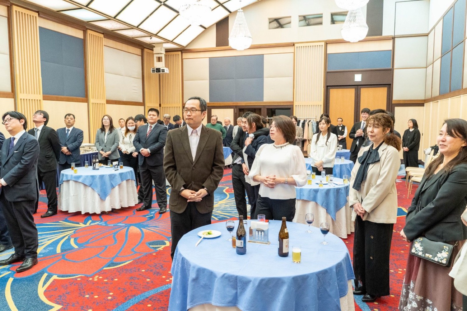 パーティー・式典会場の撮影