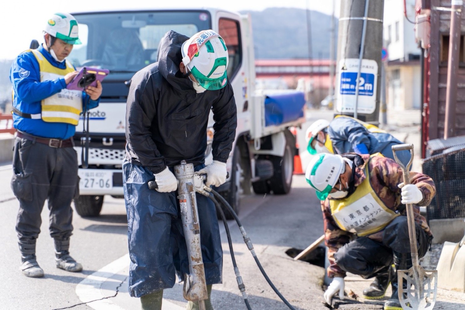 現場・インフラ作業の撮影